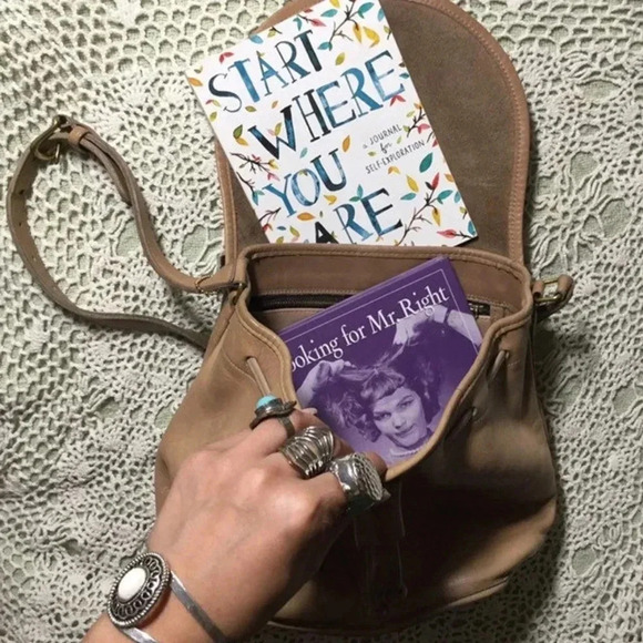 COACH | Camel Gold Beige Natural Leather Bucket Drawstring RARE Crossbody Bag - Picture 2 of 11